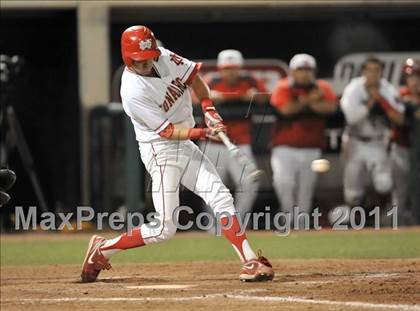 Thumbnail 3 in Dana Hills vs. Mater Dei (CIF-SS D1 Final) photogallery.