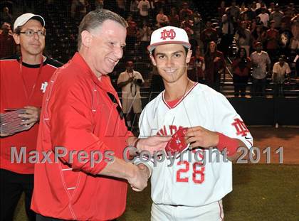 Thumbnail 2 in Dana Hills vs. Mater Dei (CIF-SS D1 Final) photogallery.
