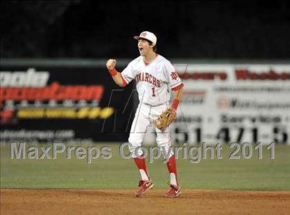 Thumbnail 3 in Dana Hills vs. Mater Dei (CIF-SS D1 Final) photogallery.