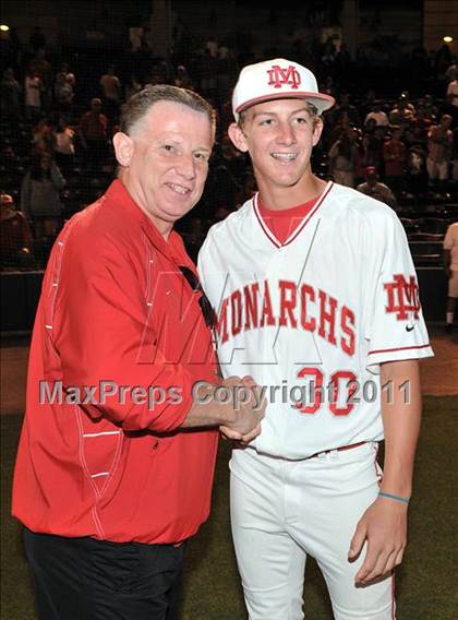 Thumbnail 1 in Dana Hills vs. Mater Dei (CIF-SS D1 Final) photogallery.
