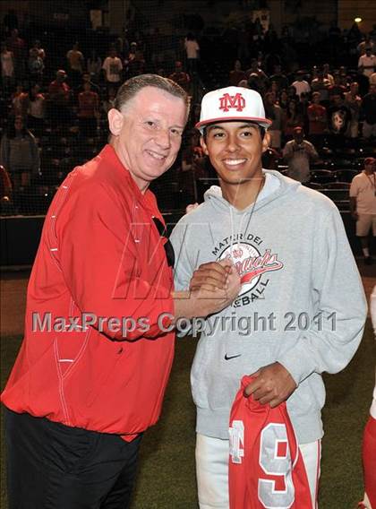 Thumbnail 1 in Dana Hills vs. Mater Dei (CIF-SS D1 Final) photogallery.