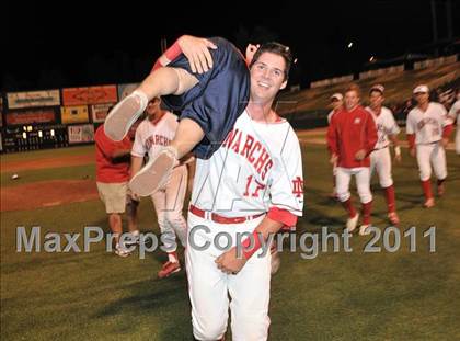 Thumbnail 3 in Dana Hills vs. Mater Dei (CIF-SS D1 Final) photogallery.