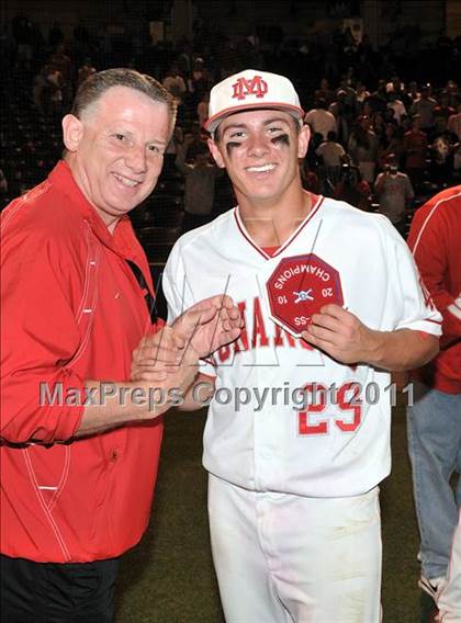 Thumbnail 3 in Dana Hills vs. Mater Dei (CIF-SS D1 Final) photogallery.