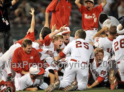 Thumbnail 2 in Dana Hills vs. Mater Dei (CIF-SS D1 Final) photogallery.