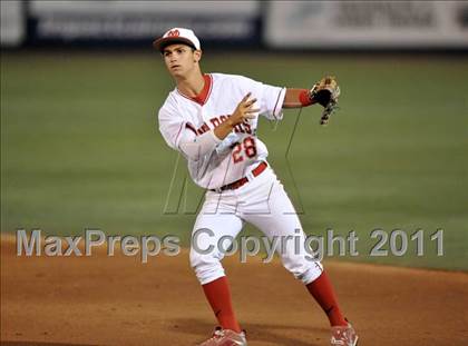 Thumbnail 2 in Dana Hills vs. Mater Dei (CIF-SS D1 Final) photogallery.