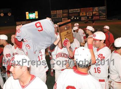 Thumbnail 3 in Dana Hills vs. Mater Dei (CIF-SS D1 Final) photogallery.