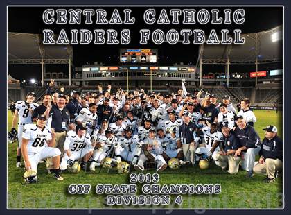 Thumbnail 1 in Central Catholic vs. Bakersfield Christian (CIF State D4 Final) photogallery.