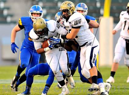 Thumbnail 2 in Central Catholic vs. Bakersfield Christian (CIF State D4 Final) photogallery.