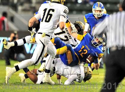 Thumbnail 1 in Central Catholic vs. Bakersfield Christian (CIF State D4 Final) photogallery.