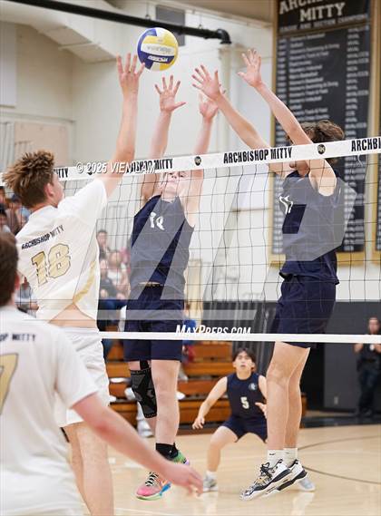 Thumbnail 3 in Clovis East @ Archbishop Mitty (CIF NorCal Division 1 Regional Finals) photogallery.