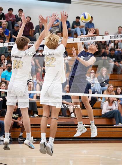 Thumbnail 3 in Clovis East @ Archbishop Mitty (CIF NorCal Division 1 Regional Finals) photogallery.