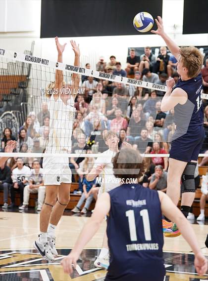 Thumbnail 2 in Clovis East @ Archbishop Mitty (CIF NorCal Division 1 Regional Finals) photogallery.