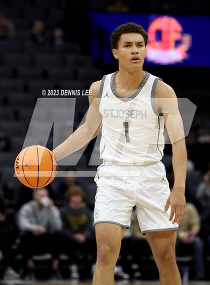 Thumbnail 2 in St. Joseph vs. Harvard-Westlake (CIF State Open Div. Final) photogallery.