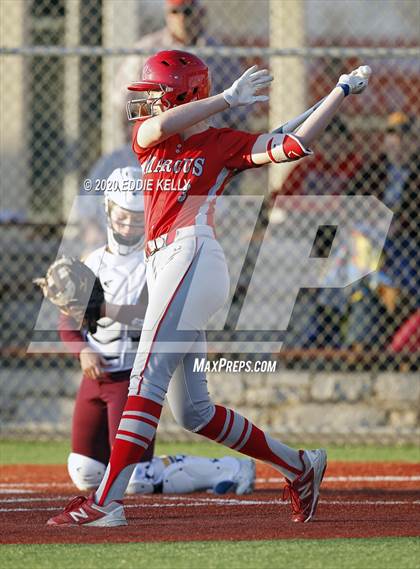 Thumbnail 2 in Bells vs Flower Mound Marcus (Allen Tournament) photogallery.