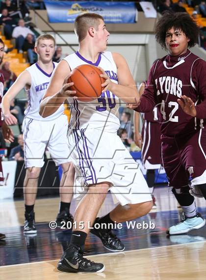 Thumbnail 2 in Lyons vs Waterville (NYSPHSAA Class C Semifinal) photogallery.
