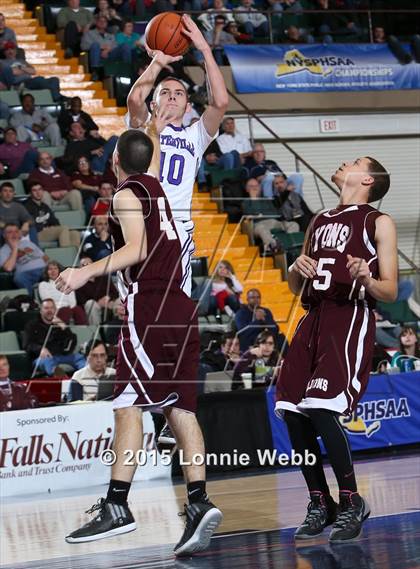 Thumbnail 2 in Lyons vs Waterville (NYSPHSAA Class C Semifinal) photogallery.