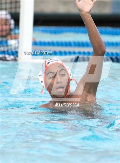 Thumbnail 1 in Xavier Prep vs Roosevelt (CIF SS D6 Final) photogallery.