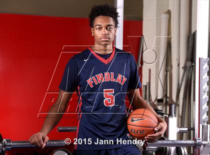 Thumbnail 1 in Findlay Prep (Preseason Early Contenders Photo Shoot) photogallery.