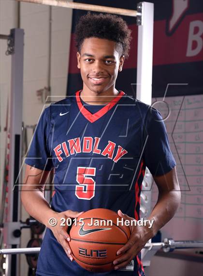 Thumbnail 3 in Findlay Prep (Preseason Early Contenders Photo Shoot) photogallery.