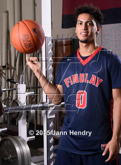 Thumbnail 3 in Findlay Prep (Preseason Early Contenders Photo Shoot) photogallery.