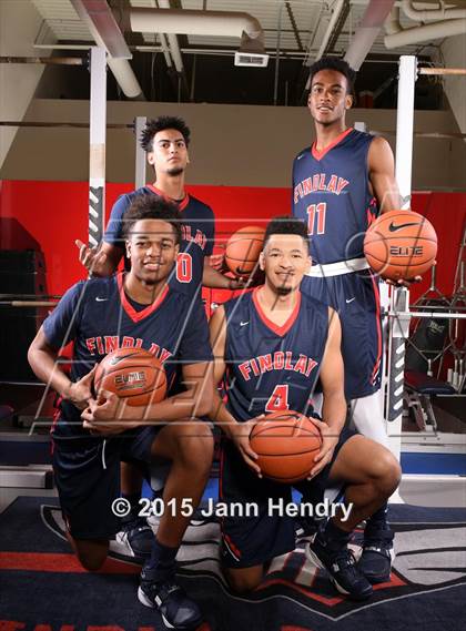 Thumbnail 3 in Findlay Prep (Preseason Early Contenders Photo Shoot) photogallery.