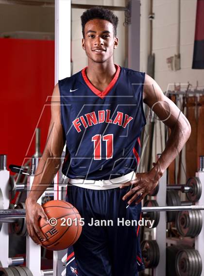 Thumbnail 3 in Findlay Prep (Preseason Early Contenders Photo Shoot) photogallery.