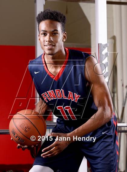 Thumbnail 1 in Findlay Prep (Preseason Early Contenders Photo Shoot) photogallery.