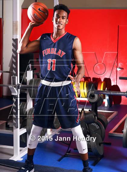 Thumbnail 1 in Findlay Prep (Preseason Early Contenders Photo Shoot) photogallery.