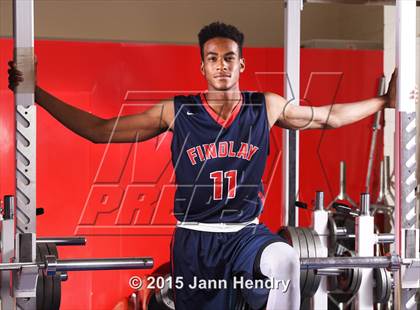 Thumbnail 2 in Findlay Prep (Preseason Early Contenders Photo Shoot) photogallery.