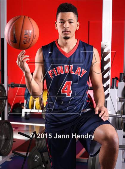 Thumbnail 2 in Findlay Prep (Preseason Early Contenders Photo Shoot) photogallery.