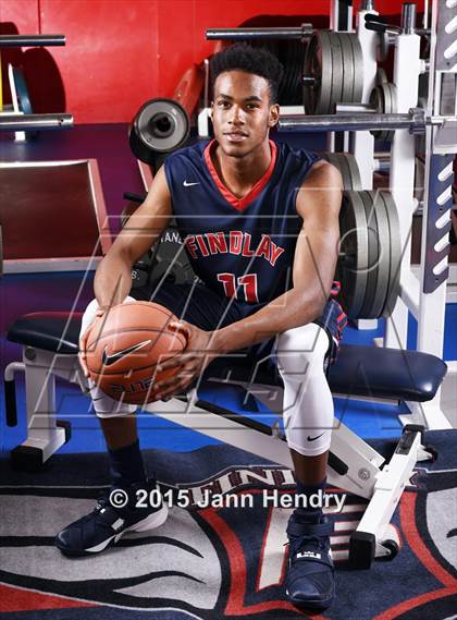 Thumbnail 3 in Findlay Prep (Preseason Early Contenders Photo Shoot) photogallery.
