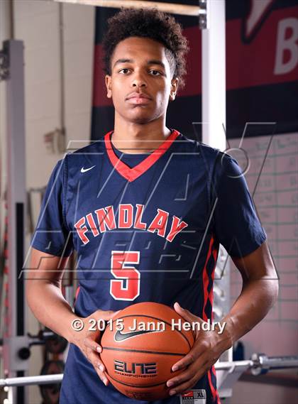 Thumbnail 1 in Findlay Prep (Preseason Early Contenders Photo Shoot) photogallery.