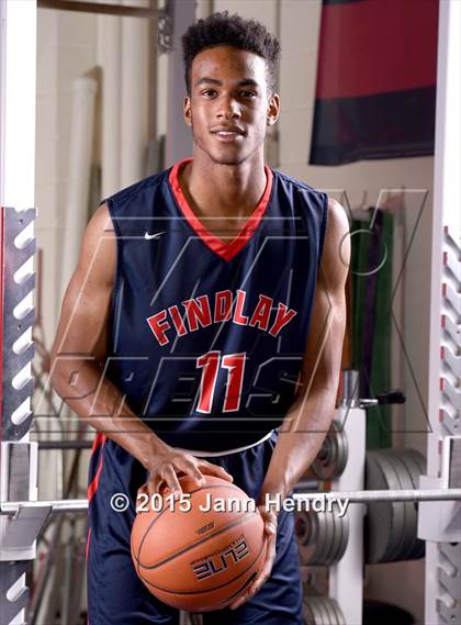 Thumbnail 3 in Findlay Prep (Preseason Early Contenders Photo Shoot) photogallery.