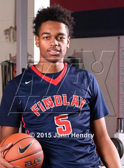 Thumbnail 2 in Findlay Prep (Preseason Early Contenders Photo Shoot) photogallery.