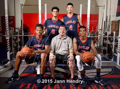 Thumbnail 2 in Findlay Prep (Preseason Early Contenders Photo Shoot) photogallery.
