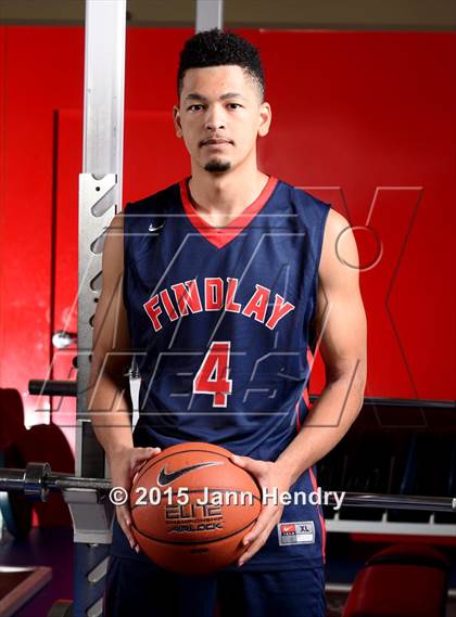 Thumbnail 1 in Findlay Prep (Preseason Early Contenders Photo Shoot) photogallery.