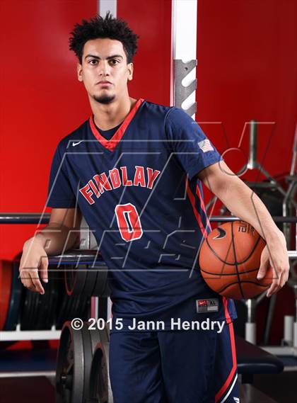 Thumbnail 3 in Findlay Prep (Preseason Early Contenders Photo Shoot) photogallery.