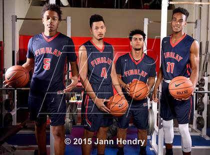Thumbnail 3 in Findlay Prep (Preseason Early Contenders Photo Shoot) photogallery.