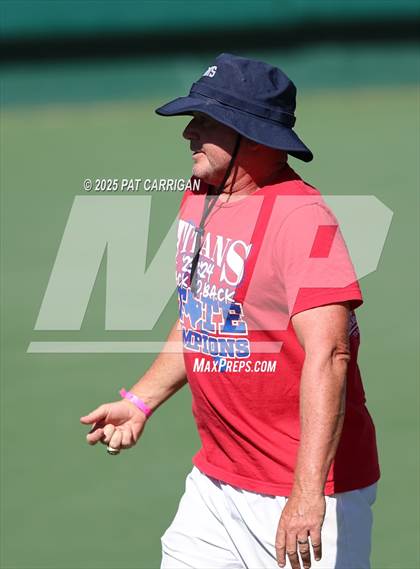 Thumbnail 2 in Wylie vs Frisco Centennial (UIL 5A Tennis Semifinal) photogallery.