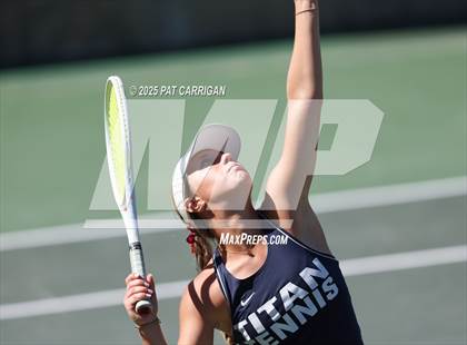 Thumbnail 3 in Wylie vs Frisco Centennial (UIL 5A Tennis Semifinal) photogallery.