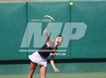 Thumbnail 2 in Wylie vs Frisco Centennial (UIL 5A Tennis Semifinal) photogallery.