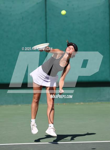 Thumbnail 3 in Wylie vs Frisco Centennial (UIL 5A Tennis Semifinal) photogallery.