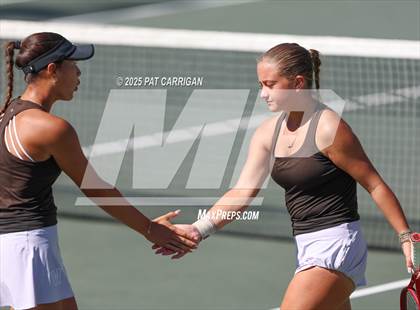 Thumbnail 3 in Wylie vs Frisco Centennial (UIL 5A Tennis Semifinal) photogallery.