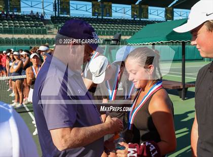 Thumbnail 3 in Wylie vs Frisco Centennial (UIL 5A Tennis Semifinal) photogallery.