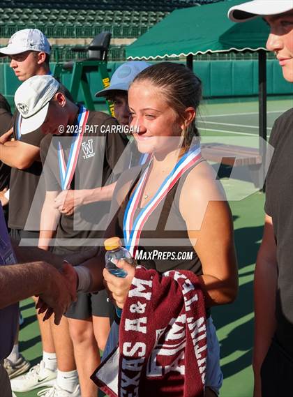 Thumbnail 1 in Wylie vs Frisco Centennial (UIL 5A Tennis Semifinal) photogallery.