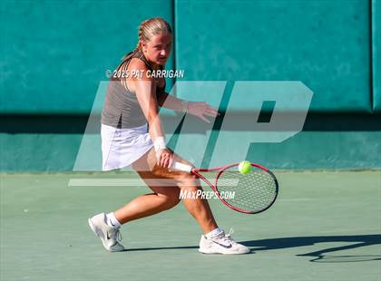 Thumbnail 2 in Wylie vs Frisco Centennial (UIL 5A Tennis Semifinal) photogallery.