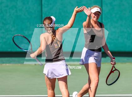 Thumbnail 1 in Wylie vs Frisco Centennial (UIL 5A Tennis Semifinal) photogallery.