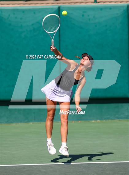 Thumbnail 2 in Wylie vs Frisco Centennial (UIL 5A Tennis Semifinal) photogallery.