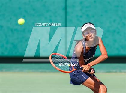 Thumbnail 2 in Wylie vs Frisco Centennial (UIL 5A Tennis Semifinal) photogallery.