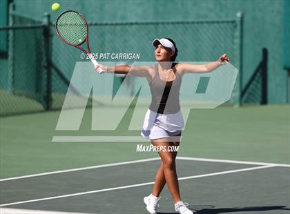 Thumbnail 3 in Wylie vs Frisco Centennial (UIL 5A Tennis Semifinal) photogallery.
